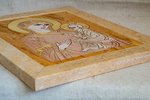 Икона Стокгольмской Божией Матери № 2.12-4 из мрамора, Гливи, каталог икон, изображение, фото 2