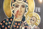Купить католическую икону Ченстоховскую № 1.12-4 из мрамора в Минске, фото 7