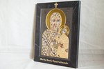 Купить католическую икону Ченстоховскую № 1.12-9 из мрамора в Минске, фото 2