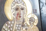 Купить католическую икону Ченстоховскую № 1.12-9 из мрамора в Минске, фото 3