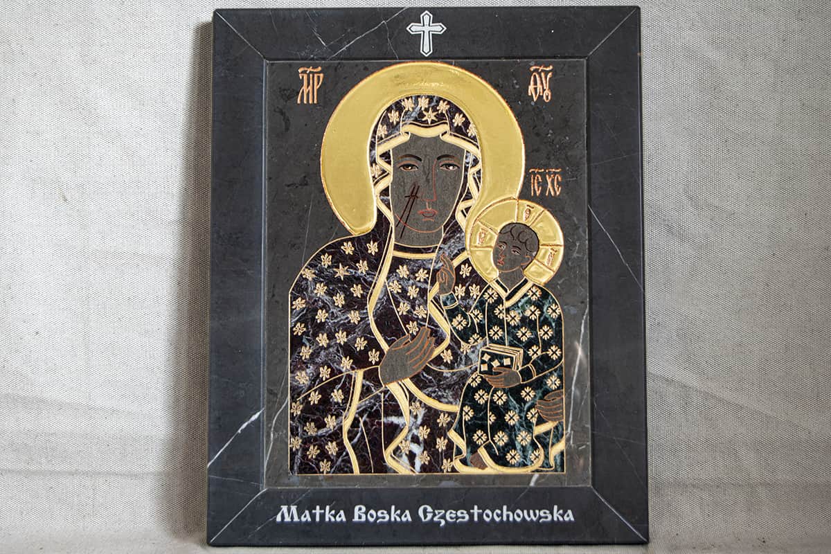 Купить икону католическую Ченстоховскую № 1.12-11 в Минске, фото 1