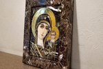 Икона Казанской Божией Матери № 3/12-2 из мрамора от Гливи, фото 2