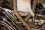 Икона Казанской Божией Матери № 3/12-2 из мрамора от Гливи, фото 4