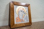 Икона Казанской Божией Матери № 1 из мрамора от Гливи, фото 3