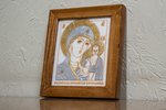 Икона Казанской Божией Матери № 5 из мрамора от Гливи, фото 2
