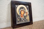 Икона Казанской Божией Матери № 011 из мрамора от Гливи, фото 3