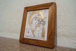 Икона Казанской Божией Матери № 8 из мрамора от Гливи, фото 2