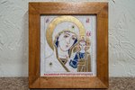 Икона Казанской Божией Матери № 10 из мрамора от Гливи, фото 1