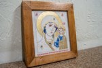 Икона Казанской Божией Матери № 10 из мрамора от Гливи, фото 3