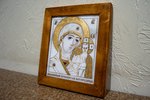 Икона Казанской Божией Матери № 11 из мрамора от Гливи, фото 2