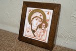 Икона Казанской Божией Матери № 12 из мрамора от Гливи, фото 2