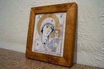 Икона Казанской Божией Матери № 14 из мрамора от Гливи, фото 2
