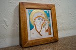 Икона Казанской Божией Матери № 16 из мрамора от Гливи, фото 3