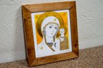 Икона Казанской Божией Матери № 17 из мрамора от Гливи, фото 3