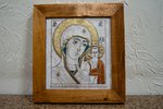 Икона Казанской Божией Матери № 18 из мрамора от Гливи, фото 1
