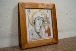 Икона Казанской Божией Матери № 18 из мрамора от Гливи, фото 3