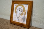 Икона Казанской Божией Матери № 19 из мрамора от Гливи, фото 2