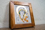 Икона Казанской Божией Матери № 20 из мрамора от Гливи, фото 3
