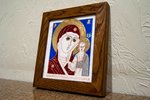 Икона Казанской Божией Матери № 21 из мрамора от Гливи, фото 2