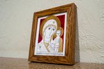 Икона Казанской Божией Матери № 22 из мрамора от Гливи, фото 2