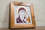Икона Казанской Божией Матери № 23 из мрамора от Гливи, фото 3