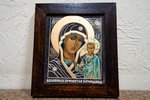 Икона Казанской Божией Матери № 4-16 из мрамора от Гливи, фото 1