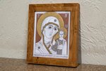 Икона Казанской Божией Матери № 27 из мрамора от Гливи, фото 3