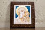 Икона Казанской Божией Матери № 28 из мрамора от Гливи, фото 1