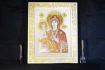 Икона Божией Матери Троеручица из мрамора, интернет магазин икон Гливи, изображение, фото 1