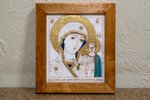 Икона Казанской Божией Матери № 31 из мрамора от Гливи, фото 1
