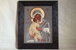 Икона Владимирской Богородицы № 1-7 из мрамора от Гливи, фото 1