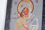 Икона Владимирской Богородицы № 1-7 из мрамора от Гливи, фото 3