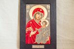 Икона Иверской Божией Матери № 07 из мрамора от Гливи, фото 3