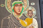Икона Смоленская Богородица 03 расписная на мраморе от Гливи, интернет-магазин икон, фото 2