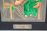 Икона Смоленской Божьей Матери 04, расписная на мрамора от Гливи, интернет-магазин икон, фото 4
