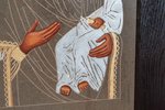 Икона Смоленской Божьей Матери 05, расписная на мрамора от Гливи, интернет-магазин икон, фото 2