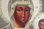 Икона Смоленской Божьей Матери 06, расписная на мрамора от Гливи, интернет-магазин икон, фото 4
