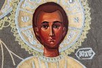 Икона Смоленской Божьей Матери 06, расписная на мрамора от Гливи, интернет-магазин икон, фото 5
