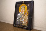 Икона под № 1.12-8 из камня - Ченстоховская икона, икона католическая  от Гливи, фото 2