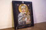 Икона под № 1.12-8 из камня - Ченстоховская икона, икона католическая  от Гливи, фото 3