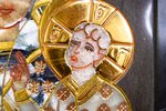 Икона под № 1.12-8 из камня - Ченстоховская икона, икона католическая  от Гливи, фото 6