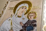 Икона Минская Богородица под № 1-12-9 из мрамора, изображение, фото для каталога икон 9