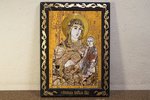 Икона Минская Богородица под № 1-12-12 из мрамора, изображение, фото для каталога икон 1