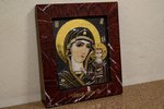 Икона Икона Казанской Божией Матери для свадьбы № 3_12-3 из мрамора, изображение, фото 2