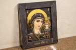 Икона Икона Казанской Божией Матери для свадьбы № 3-12-4 из мрамора, изображение, фото 1