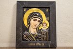 Икона Икона Казанской Божией Матери для свадьбы № 3-12-4 из мрамора, изображение, фото 2