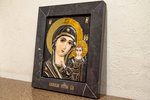 Икона Икона Казанской Божией Матери для свадьбы № 3-12-4 из мрамора, изображение, фото 3
