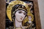 Икона Икона Казанской Божией Матери для венчания № 3-12-6 из мрамора, изображение, фото 6