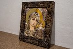 Икона Икона Казанской Божией Матери для венчания № 3-12-8 из мрамора, изображение, фото 2
