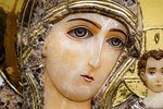 Икона Икона Казанской Божией Матери для венчания № 3-12-8 из мрамора, изображение, фото 7